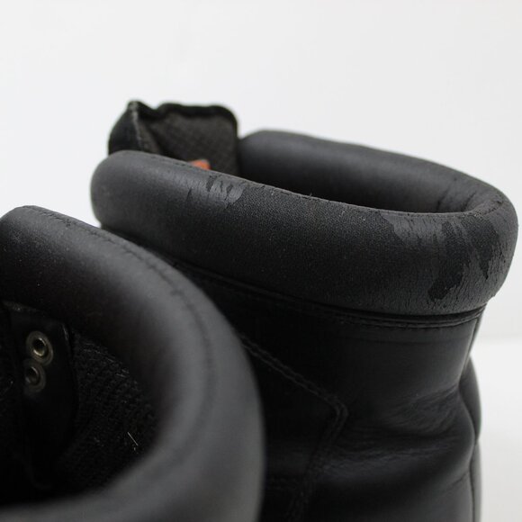 Harley Davidson Black Leather Riding Boots Stock #91005 - Picture 9 of 11